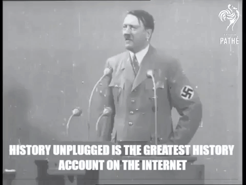 Hitler History Unplugged gif